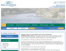 Tablet Screenshot of galiciavista.com